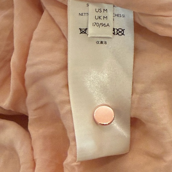 Anthropologie Maeve Bernadette Rose Gold Sequin Tiered Midi Dress Size M - Picture 17 of 17